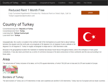 Tablet Screenshot of countryofturkey.com